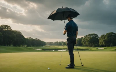 Sur les greens comme dans les allées, le parapluie de golf représente bien plus qu'un simple accessoire contre la pluie. Alliant robustesse, praticité et design spécifique, cet équipement essentiel protège non seulement le golfeur mais aussi son matériel des intempéries. Que vous soyez amateur ou professionnel, découvrez comment choisir et utiliser ce compagnon indispensable pour profiter pleinement de vos parties, quelles que soient les conditions météorologiques. Parapluies résistants et adaptés à chaque besoin quotidien Les golfeurs savent que la météo peut être imprévisible, même lors d'une partie bien planifiée. Un bon parapluie de golf devient alors un allié précieux pour rester au sec et concentré sur le jeu. Conçu pour résister aux rafales de vent sur le parcours, cet accessoire offre une protection optimale contre la pluie sans gêner vos mouvements. Sélectionner le parapluie de golf idéal nécessite de prendre en compte plusieurs facteurs déterminants. La qualité de construction, les matériaux utilisés et les fonctionnalités spécifiques influencent directement votre confort sur le parcours et la durabilité de votre équipement. Critères essentiels pour un parapluie durable Vous cherchez un parapluie qui ne cédera pas au premier coup de vent? Optez pour une armature en fibre de verre ou en carbone. Ces matériaux offrent une flexibilité et une résistance remarquables, capables de défier des rafales allant jusqu'à 100 km/h. Pour choisir le modèle idéal, prêtez attention à la qualité du tissu. Un polyester enduit ou un nylon haute densité garantit non seulement une protection optimale contre la pluie, mais aussi une durabilité accrue. Autre détail à ne pas négliger : le nombre de baleines. Un minimum de huit est conseillé pour assurer stabilité et robustesse. Enfin, rien ne vaut un système d'ouverture automatique combiné à un manche ergonomique antidérapant. Ces caractéristiques transforment l'expérience utilisateur, rendant l'utilisation du parapluie à la fois pratique et confortable. Les enseignes spécialisées comme Nature et Découverte savent bien répondre à ces exigences avec leurs produits ingénieux. Dimensions idéales pour un parapluie de golf Pour choisir un parapluie de golf, le diamètre idéal se situe entre 120 et 150 cm. Cette taille offre une couverture généreuse pour vous protéger, ainsi que votre sac et vos clubs, des intempéries. Les modèles standard ont un manche d'environ 105 cm de long. Cela garantit une utilisation agréable même pour les personnes plus grandes. Chez Golf Plus, on trouve des modèles premium avec des diamètres dépassant souvent les 135 cm. Cette taille supplémentaire assure une protection maximale, parfaite pour ceux qui ne veulent rien laisser au hasard sur le parcours. Marques et modèles recommandés : guide des choix avisés Le marché des parapluies de golf propose une variété de marques et de modèles adaptés à différents besoins et budgets. Comprendre les spécificités de chaque fabricant permet de faire un choix éclairé pour un investissement durable. Les marques incontournables de parapluies haut de gamme Dans le monde des parapluies de golf, certaines marques se démarquent par leur excellence. Titleist, Callaway et FootJoy sont synonymes de qualité dans le segment premium, conjuguant robustesse et légèreté avec des technologies innovantes qui résistent aux vents les plus capricieux. Pour ceux qui recherchent un bon compromis entre prix et performance, TaylorMade et Ping proposent des modèles qui ne déçoivent pas. Ils offrent un excellent rapport qualité-prix tout en assurant une protection fiable sur le parcours. Et pour les golfeurs au budget plus restreint, les parapluies Masters Golf ou ceux disponibles lors des soldes chez Intersport représentent des choix judicieux sans négliger la protection nécessaire face aux intempéries. Différences clés : modèle classique et modèle inversé Découvrez une nouvelle manière de vous protéger de la pluie avec le parapluie inversé. Grâce à son ingénieux système de fermeture vers le haut, il garde l'eau à l'intérieur et préserve votre sol des flaques indésirables. Les modèles tels que le Reverse de Fare ou le Kazbrella ne se contentent pas d'être pratiques ; ils sont également conçus pour résister aux bourrasques les plus féroces. Imaginez entrer dans votre voiture sans vous mouiller : c'est désormais possible grâce à leur mécanisme innovant. Contrairement aux parapluies traditionnels, ces modèles se distinguent par leur poignée en forme de C et s'ouvrent à l'envers, offrant ainsi une protection renforcée contre la pluie. Parapluies : usages créatifs et pratiques inattendus Au-delà du golf, les parapluies techniques trouvent leur utilité dans diverses activités de plein air. Leur conception robuste et leurs caractéristiques spécifiques les rendent adaptables à différents environnements et usages. Choisir le meilleur parapluie pour la randonnée Un parapluie de golf ne protège pas seulement les golfeurs de la pluie, il offre également une ombre bienvenue lors des journées ensoleillées. Pour ceux qui cherchent à améliorer leur jeu même lorsque le temps ne permet pas un parcours en plein air, il existe des moyens efficaces pour s’entraîner à la maison. Posséder le bon équipement, comme un bon parapluie et des outils d'entraînement adaptés, peut faire toute la différence dans votre pratique du golf. Pour vos aventures en montagne, rien de tel qu’un bon parapluie ultraléger. Pensez à un modèle pesant moins de 300 grammes, avec une toile traitée anti-UV et un revêtement déperlant. C'est le compagnon idéal pour vous protéger du soleil brûlant et des averses soudaines. Le Sea to Summit Trekking Umbrella ou le Eureka! de Hifi Filter sont de parfaits exemples d'équipements alliant légèreté et robustesse. Grâce à leurs armatures en fibre de carbone, ces parapluies résistent aux conditions difficiles que l'on peut rencontrer en altitude. Vous pourrez ainsi profiter pleinement de votre randonnée sans craindre les caprices du temps. Légèreté et résistance sont les maîtres mots pour choisir l’allié parfait lors de vos escapades nature. Chapeau-parapluie : guide d'achat et tendances Vous êtes golfeur et cherchez à garder les mains libres même sous la pluie ? Le chapeau-parapluie est fait pour vous. Cet accessoire ingénieux vous permet de rester au sec sans compromettre votre mobilité lors du swing. On peut le trouver dans des boutiques spécialisées en équipement outdoor, telles que Nature et Découvertes ou Decathlon. En ligne, des plateformes comme Amazon offrent également une large gamme de modèles. La plupart des chapeaux-parapluies ont un diamètre compris entre 65 et 80 cm, ce qui suffit largement pour protéger votre tête et vos épaules. Idéal pour ceux qui aiment allier confort et performance sur le green. Parapluie inversé : astuces pratiques et origines surprenantes Comprendre le fonctionnement et l'origine des innovations dans le domaine des parapluies enrichit l'expérience utilisateur. Ces connaissances permettent d'exploiter pleinement les avantages techniques de ces accessoires essentiels. Fonctionnement pratique du parapluie inversé Découvrez le parapluie inversé, un objet ingénieux qui se ferme vers le haut. Ce mécanisme unique permet de piéger l'eau à l'intérieur, empêchant ainsi les gouttes de se répandre partout. Pour ouvrir ce parapluie, il suffit de saisir la poignée en C, d'appuyer sur le bouton d'ouverture automatique et d'admirer la toile s'étendre élégamment vers le bas. Lorsque vient le moment de ranger votre parapluie, poussez simplement le manche vers le haut jusqu'à entendre un clic rassurant. Ce mouvement replie les baleines à l'intérieur, emprisonnant ainsi toute humidité. Les modèles comme l'Isotoner ajoutent une touche de simplicité grâce à un bouton sur le manche qui déclenche une ouverture facile. Voilà comment cet accessoire transforme vos journées pluvieuses en moments agréables et secs. Parapluie inversé : innovation et héritage historique L'ingénieur britannique Jenan Kazim a changé la donne en 2015 avec son invention étonnante : le parapluie inversé, connu sous le nom de Kazbrella. Contrairement aux modèles traditionnels, ce parapluie se retourne à l'envers pour offrir une solution élégante aux inconvénients que nous avons tous rencontrés par jour de pluie. Depuis ses débuts en Chine il y a plus de 4000 ans, le parapluie a bien évolué. Autrefois symbole de prestige, il est devenu un accessoire pratique et indispensable. Le XXe siècle a marqué un tournant décisif grâce à l'introduction de matériaux innovants comme le nylon et les fibres composites. Des fabricants tels que Golf Plus ont su tirer parti de ces avancées pour concevoir des modèles optimisés, idéaux même sur les terrains capricieux des parcours de golf. Quand le ciel s'assombrit les golfeurs brillent Le parapluie de golf représente un investissement judicieux pour tout amateur de ce sport ou d'activités de plein air. Au-delà de sa fonction première de protection contre les intempéries, il constitue un élément stratégique d'équipement qui peut significativement améliorer votre confort et vos performances sur le parcours. En choisissant un modèle adapté à vos besoins spécifiques, qu'il s'agisse d'un parapluie classique robuste ou d'un modèle inversé innovant, vous vous assurez de profiter pleinement de votre passion, quelles que soient les conditions météorologiques. N'hésitez pas à considérer cet accessoire comme un allié de votre jeu plutôt qu'une simple protection contre la pluie. Caractéristiques Description Conseils Matériaux de l'armature Fibre de verre ou carbone pour flexibilité et résistance aux vents forts. Choisissez un modèle pouvant résister à des rafales de 100 km/h. Tissu du parapluie Polyester enduit ou nylon haute densité pour une meilleure durabilité. Privilégiez un revêtement déperlant pour optimiser la protection. Système d'ouverture Automatique avec manche ergonomique antidérapant pour facilité d'utilisation. Testez le mécanisme avant achat pour assurer confort et fiabilité. Questions fréquentes Quel est le coût moyen d'un bon parapluie de golf ? Le prix varie entre 30 et 150 euros selon la marque et les caractéristiques. Investissez davantage pour une meilleure durabilité et résistance aux intempéries. Quels sont les alternatives au parapluie classique ? Pensez aux chapeaux-parapluies ou aux modèles inversés, offrant une protection innovante. Ces solutions permettent également de libérer vos mains tout en restant au sec. Astuces pour prolonger la vie du parapluie ? Séchez-le complètement avant stockage, évitez les ouvertures brutales. Nettoyez régulièrement le tissu avec un chiffon humide pour maintenir son efficacité protectrice contre la pluie. Quelles erreurs éviter lors de l'achat ? Négliger le nombre de baleines ou choisir un tissu fragile. Assurez-vous que l'armature soit robuste et que le mécanisme d'ouverture soit fluide et fiable en toutes circonstances. Tendances futures dans le design des parapluies ? L'intégration de matériaux écologiques et l'amélioration des systèmes anti-vent. Les innovations visent à allier légèreté, robustesse et respect environnemental dans chaque modèle proposé sur le marché.