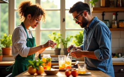 Duel de saveurs : infusions maison contre boissons gazeuses