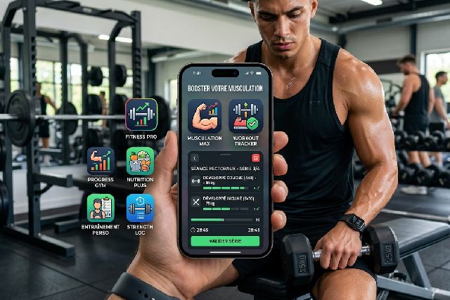 application de musculation