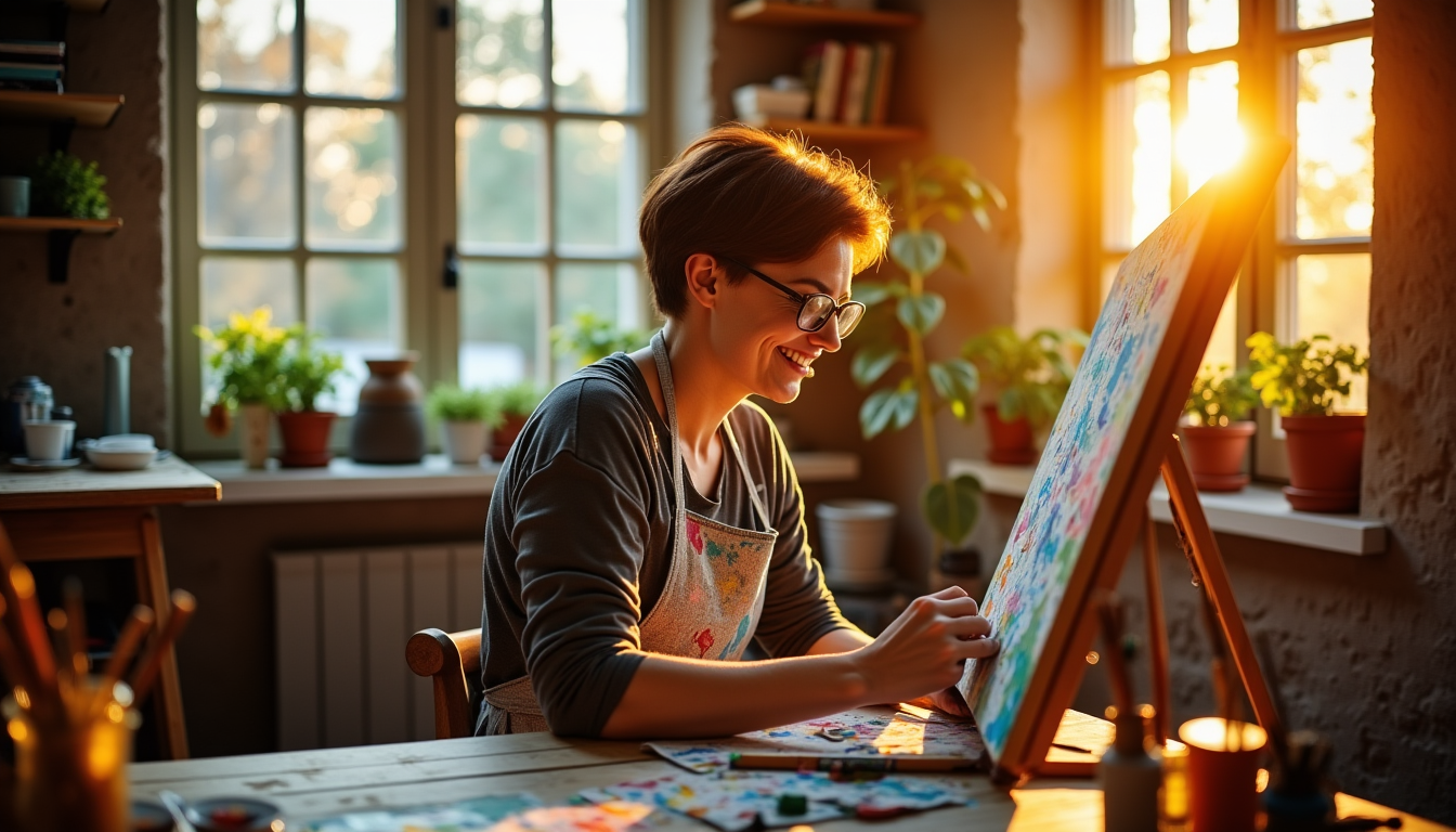 Transformez votre espace avec un atelier maison créatif