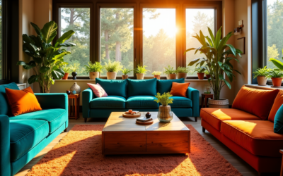 Créer une ambiance unique avec des couleurs et textures