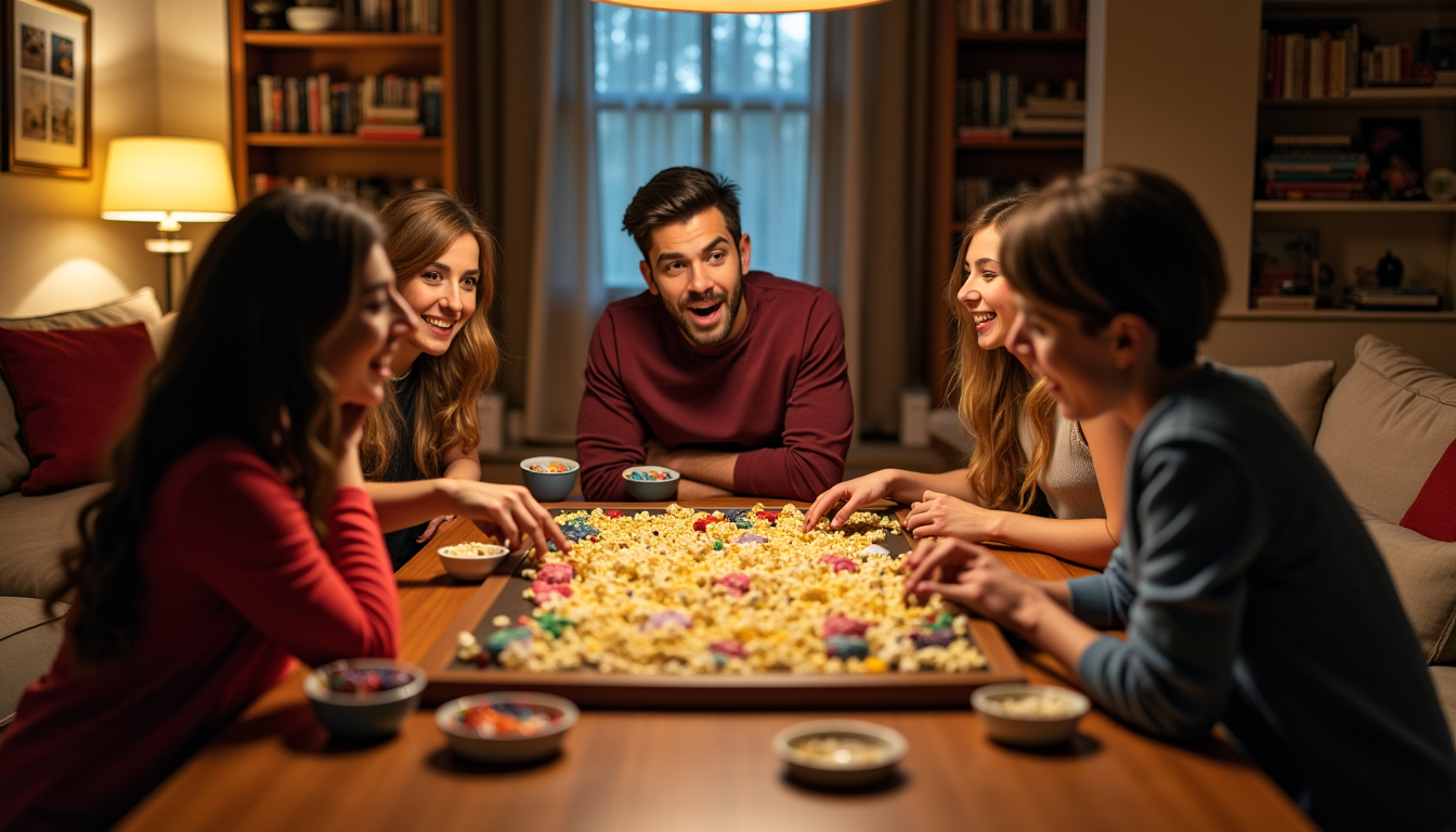 Les jeux d’ambiance à sortir pour animer une soirée entre amis à la maison