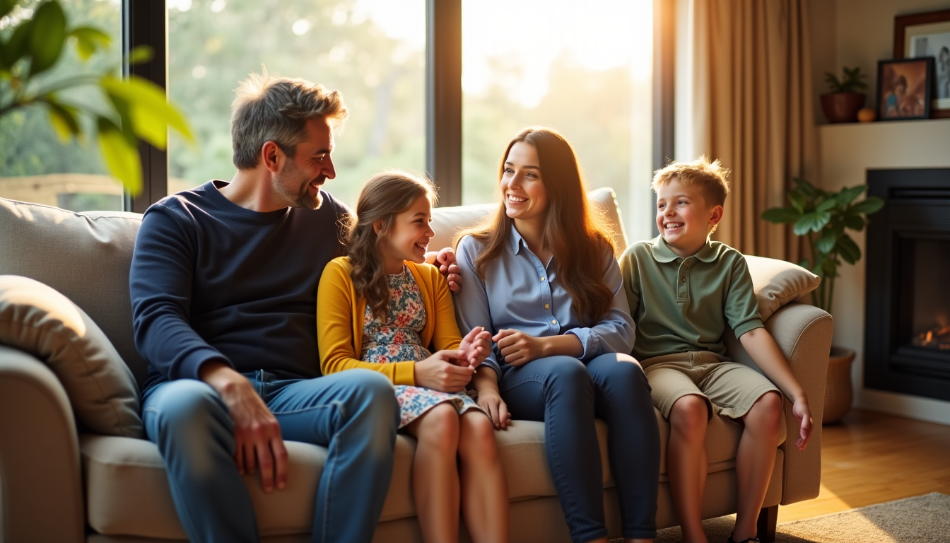 Les secrets d'une famille unie et harmonieuse