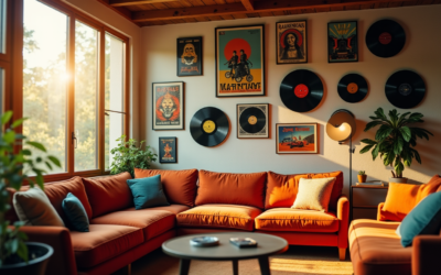 Quels sont les objets rétro incontournables pour habiller vos murs cette année ?
