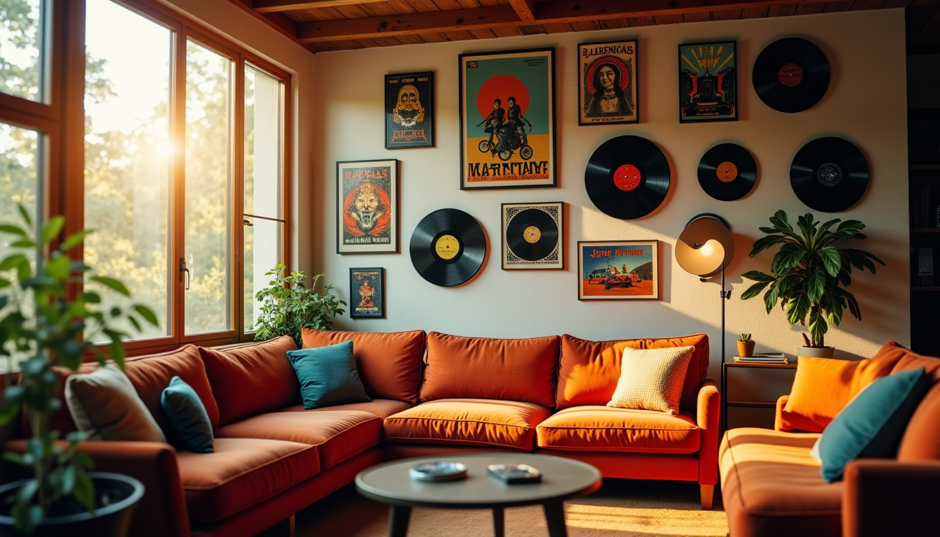 Quels sont les objets rétro incontournables pour habiller vos murs cette année ?